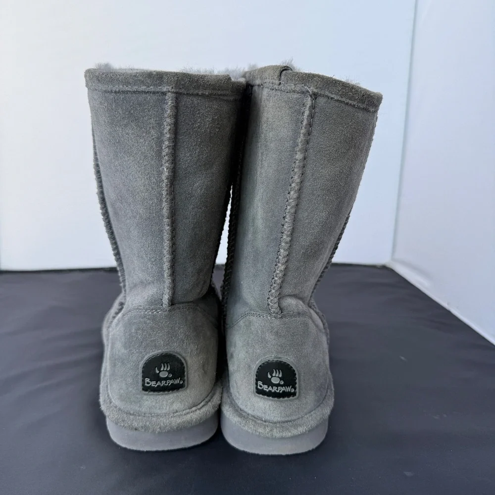 Bearpaw Elle Tall Suede Winter Boots Women's 9
